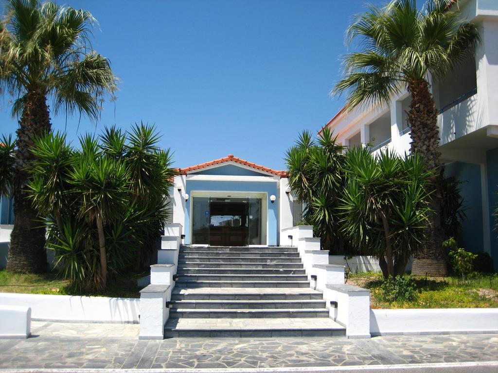 Zefiros Beach Hotel Mykali Exterior photo
